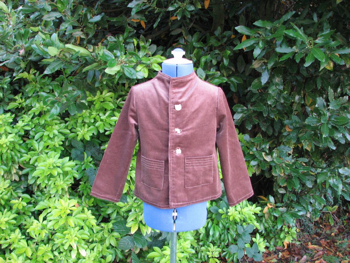 Boys Brown Corduroy Jacket/coat